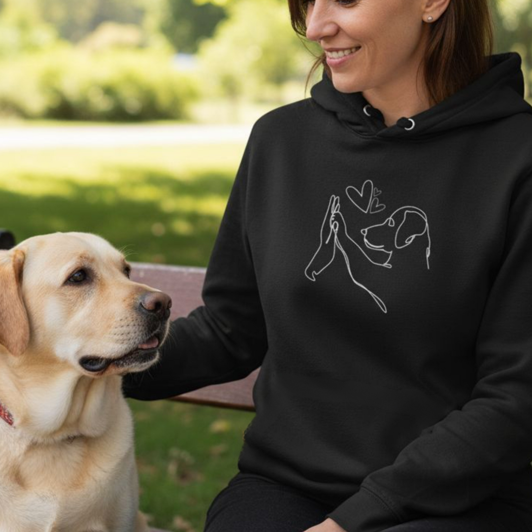 True Love - Cozy Cotton Dog Hoodie