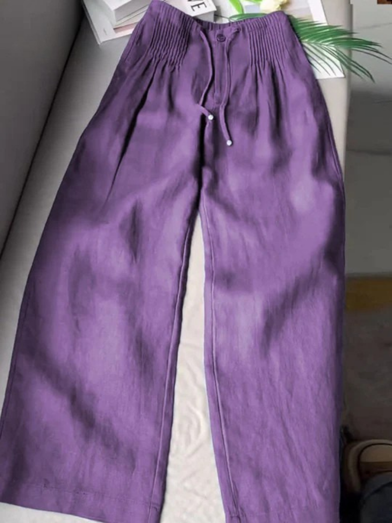 Camille - Airy Wide-Leg Pants