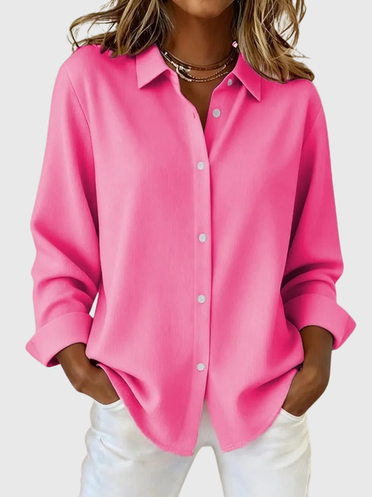 Aurelie | Elegant Button Blouse