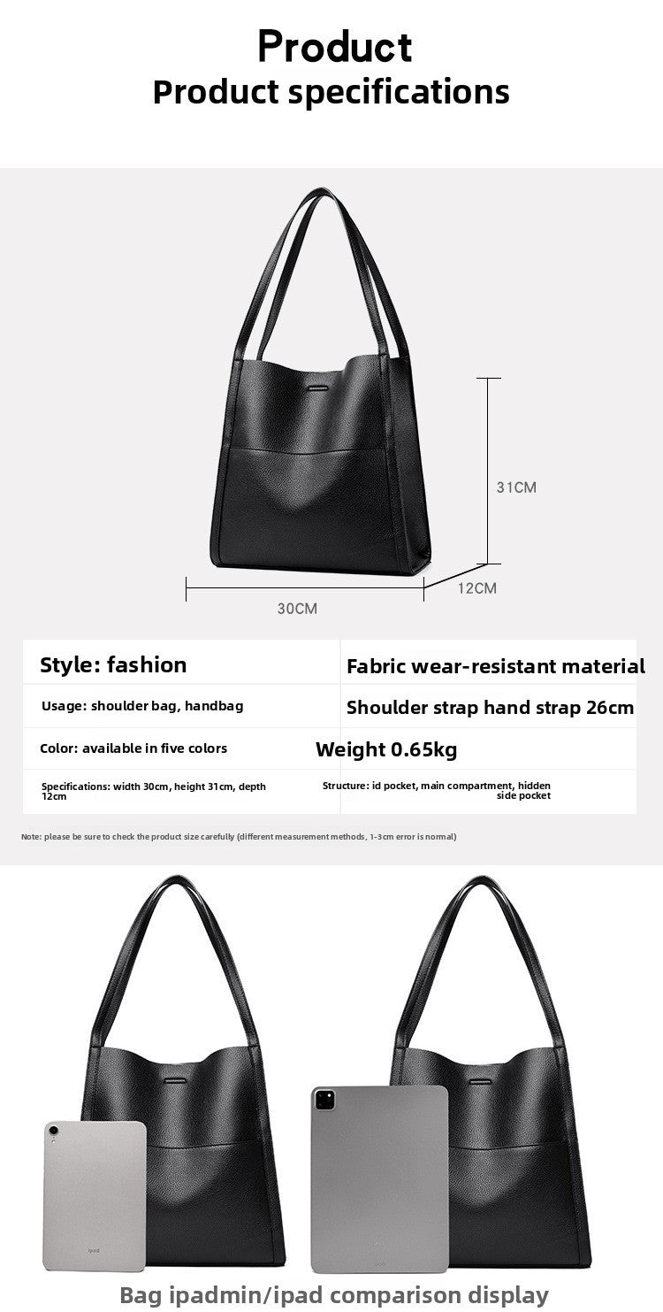 Bella - One Shoulder Large Capacity Tote