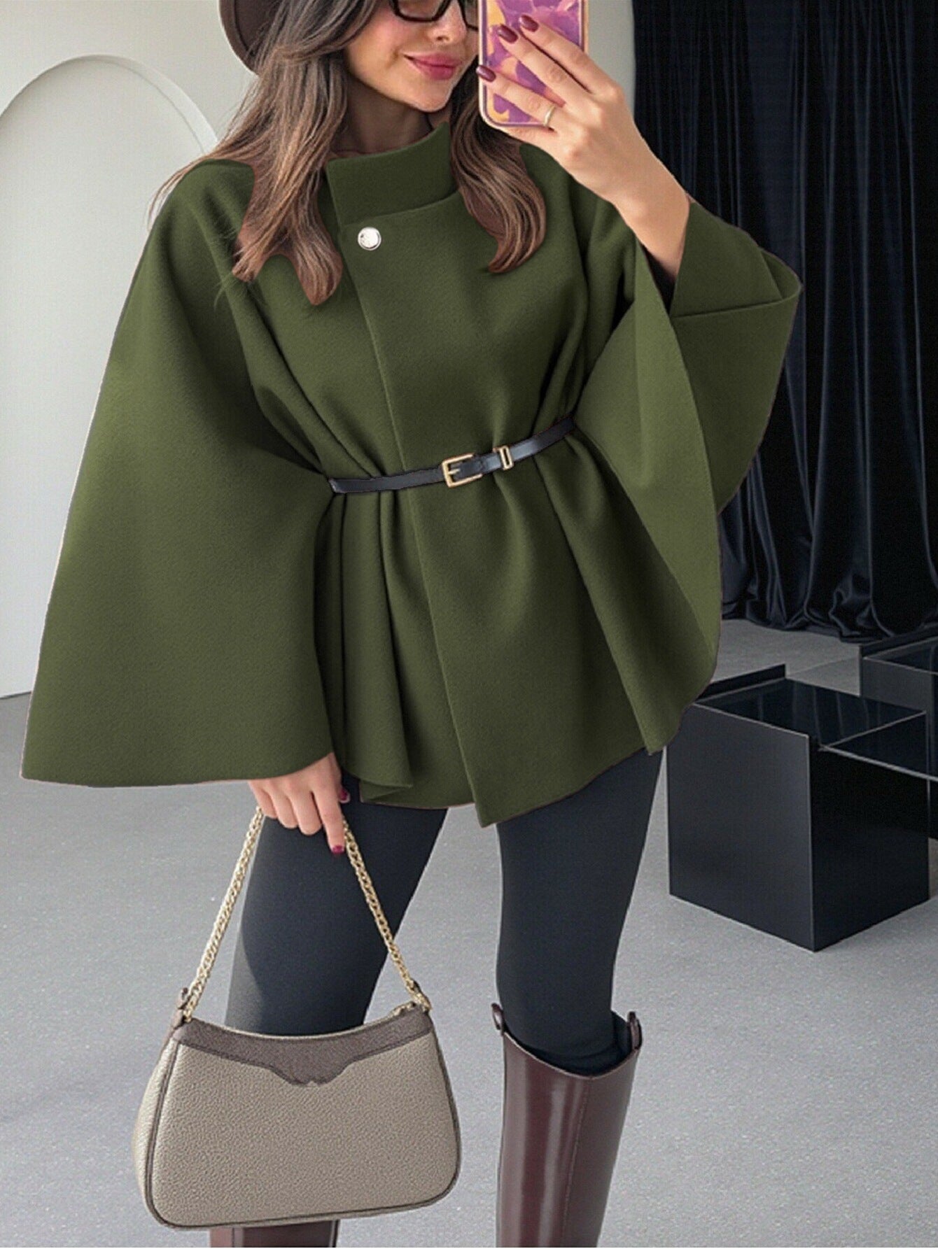 Gabby - Belted Coat