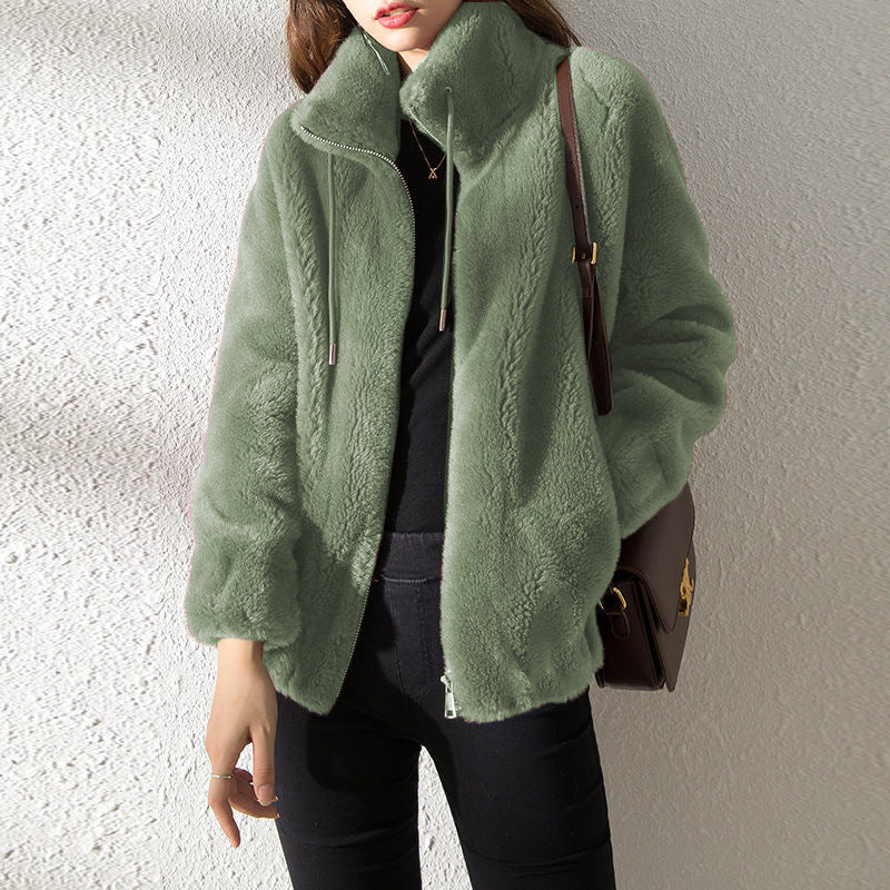 Hannah - Zip Cardigan Coat