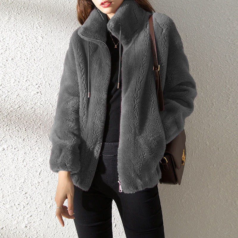 Hannah - Zip Cardigan Coat